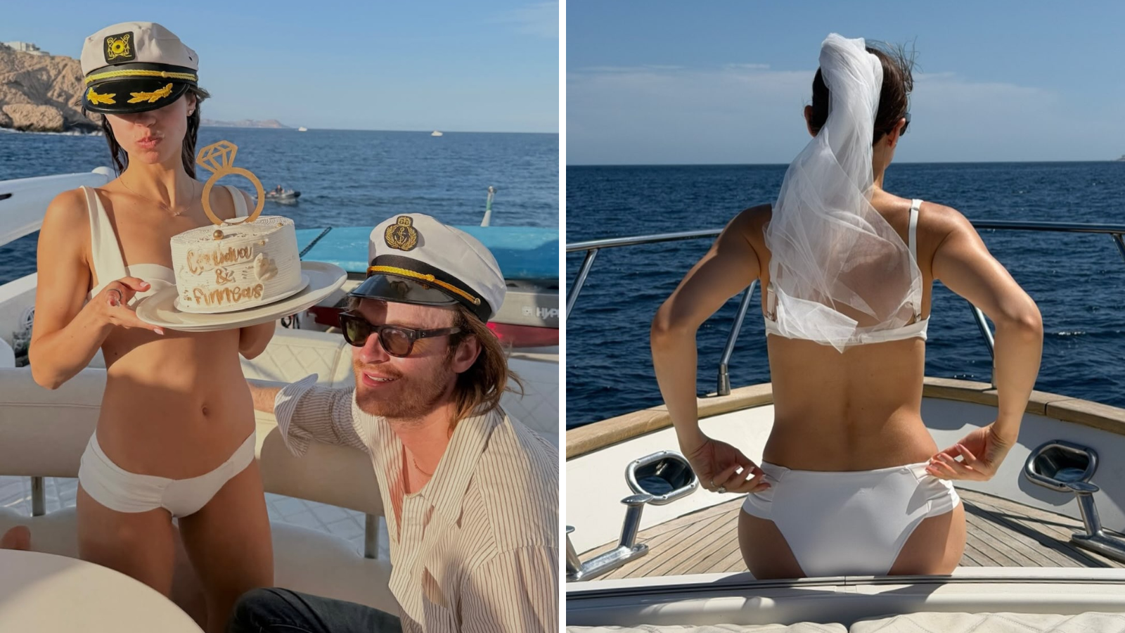 Finneas publica foto da noiva Claudia Sulewski enquanto celebram viagem ao México