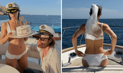 Finneas publica foto da noiva Claudia Sulewski enquanto celebram viagem ao México