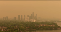 Com fumaça de incêndios florestais, Toronto tem ar mais poluído no mundo