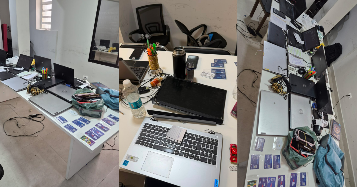 Polícia descobre “escritório do golpe” de quatro andares e prende 22 em SP