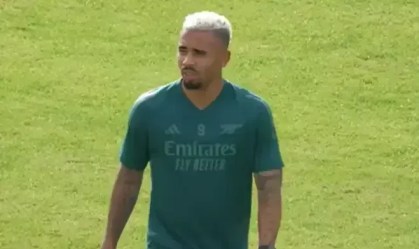Gabriel Jesus faz preparação no Palmeiras