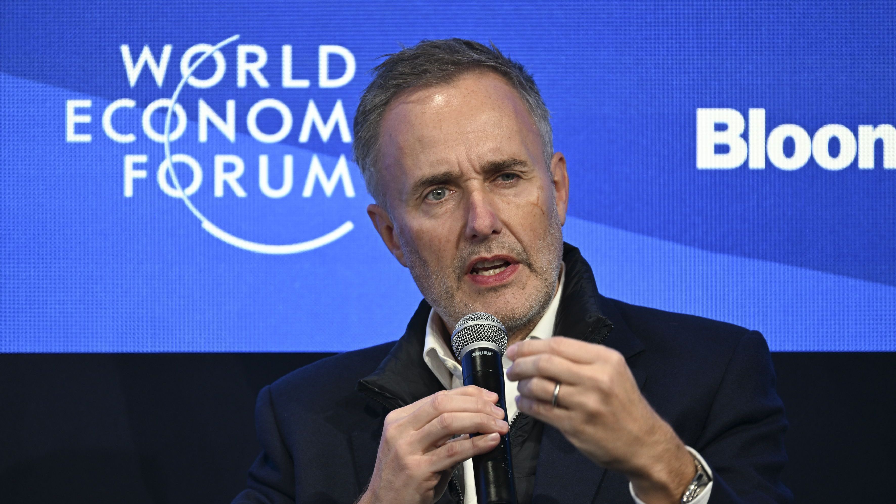 Robin Vince, CEO do BNY • Anadolu via Getty Images