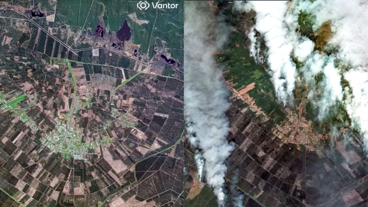 Incêndios na França: imagens de satélite mostram devastação do fogo