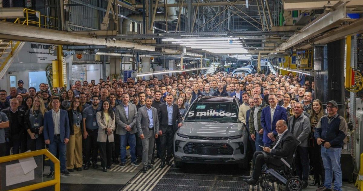 Celta, Onix e Sonic: GM completa 5 milhões de carros produzidos no RS