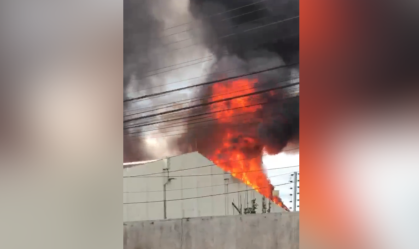 INCENDIO ATINGE TJES