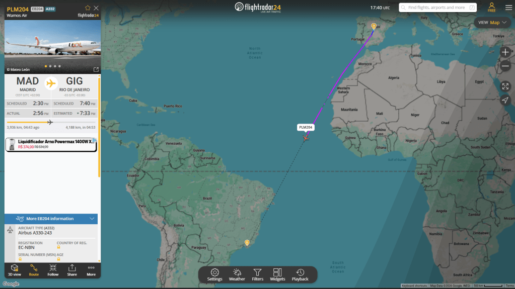 Gol recebe primeiro Airbus de sua frota nesta segunda-feira (6)