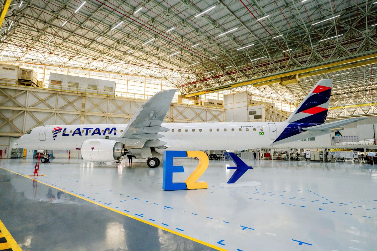Latam divulga rotas e confirma início da operação com o E2 para novembro