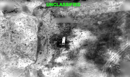 Imagens dos últimos ataques divulgadas pelo CENTCOM
