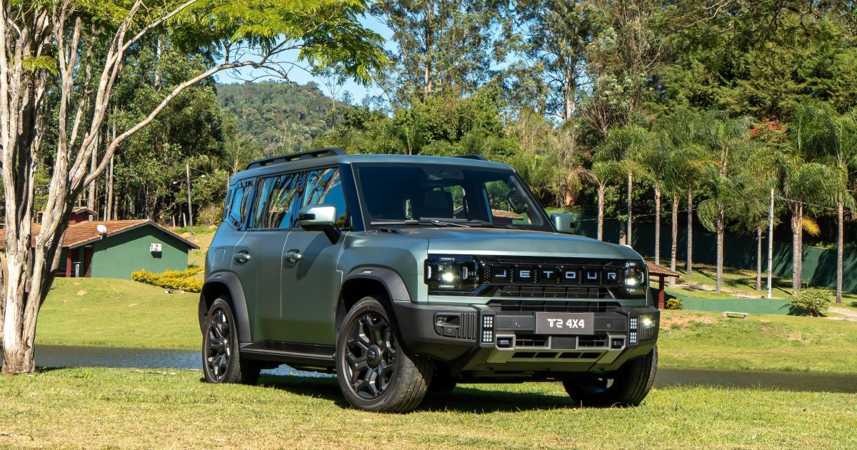 Jetour T2 4x4 chega ao Brasil com 597 cv e até 1.300 km de autonomia