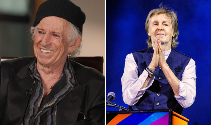 Keith Richards e paul