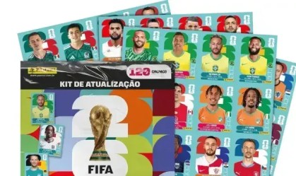 Imagem de destaque do post: Kit atualização álbum Copa do Mundo 2026: preço, lançamento e figurinhas