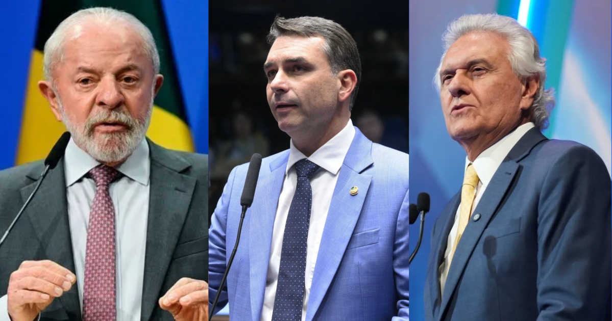Real Time: Lula tem empate técnico com Flávio e Caiado no 2º turno