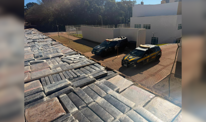 Drogas apreendidas em caminhão no Paraná