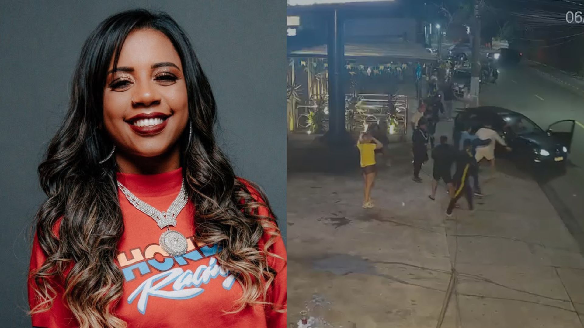 MC RITA É ATROPELADA