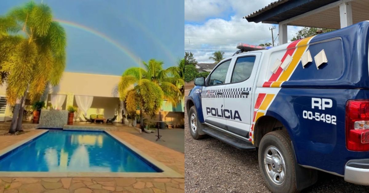 Homem é preso escondido embaixo de caminhão após agredir ex-mulher em festa