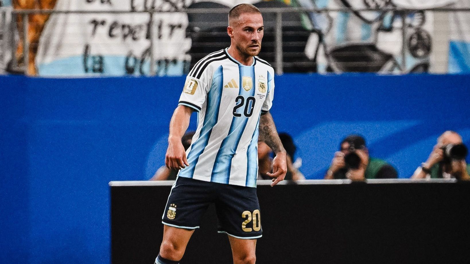 Meio-campista argentino Mac Allister