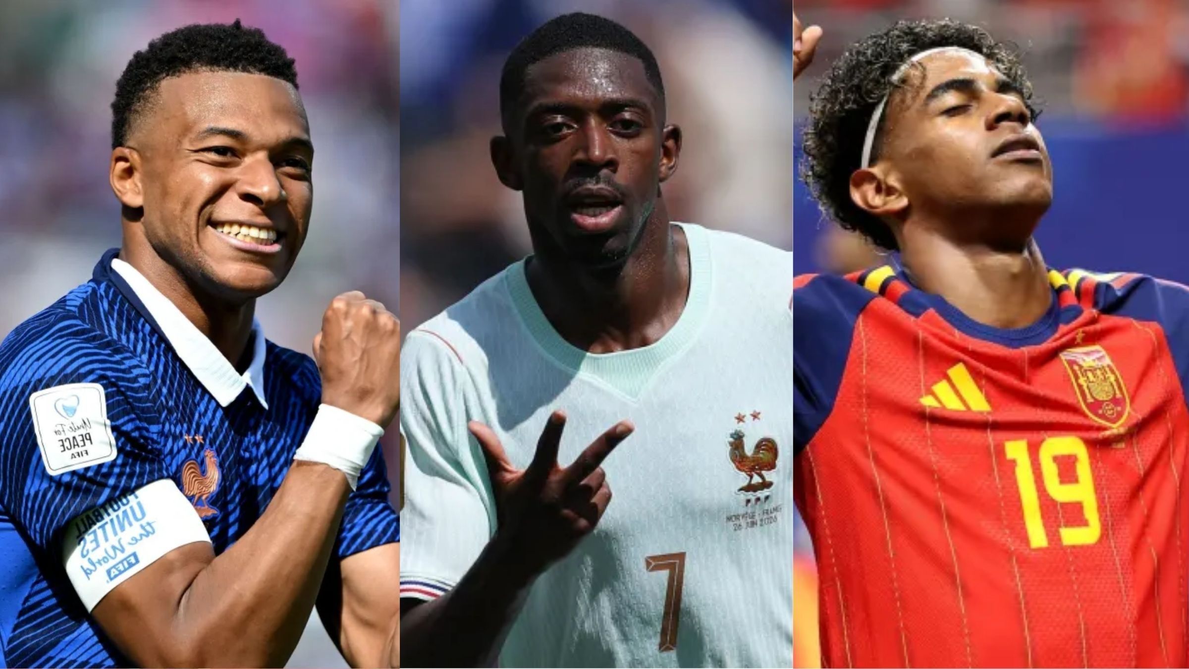 Mbappé, Dembélé e Yamal são alguns dos nomes entre os favoritos pelo prêmio