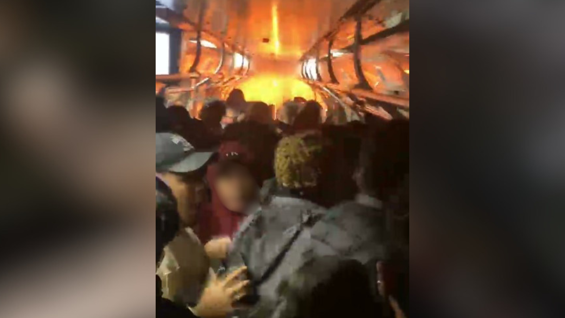 INCÊNDIO TREM