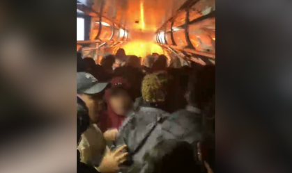 INCÊNDIO TREM