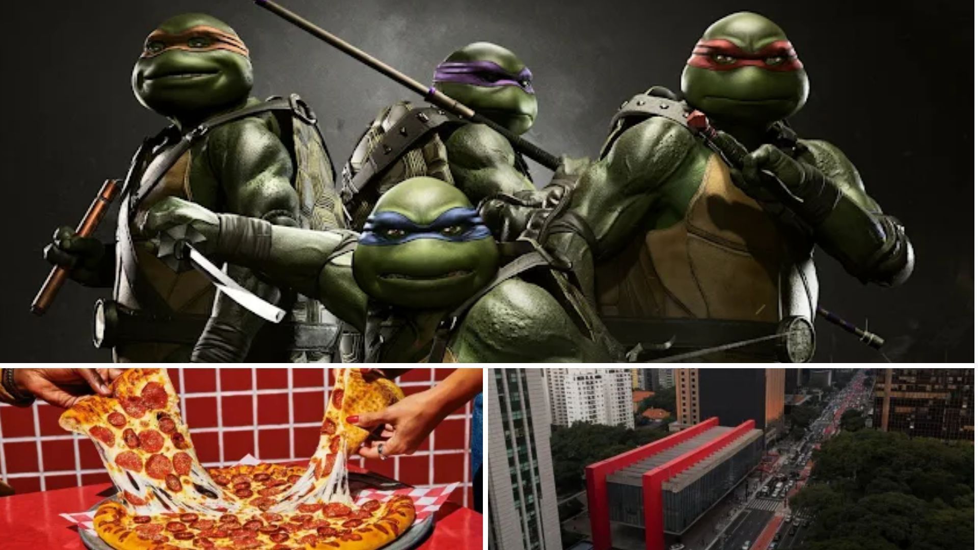 Por que a nova pizzaria das Tartarugas Ninja atrai tantas gerações? • Paramount Global • Montagem CNN