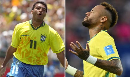 Imagem de destaque do post: "Não tem vaga no time titular da Seleção", dispara Romário sobre Neymar