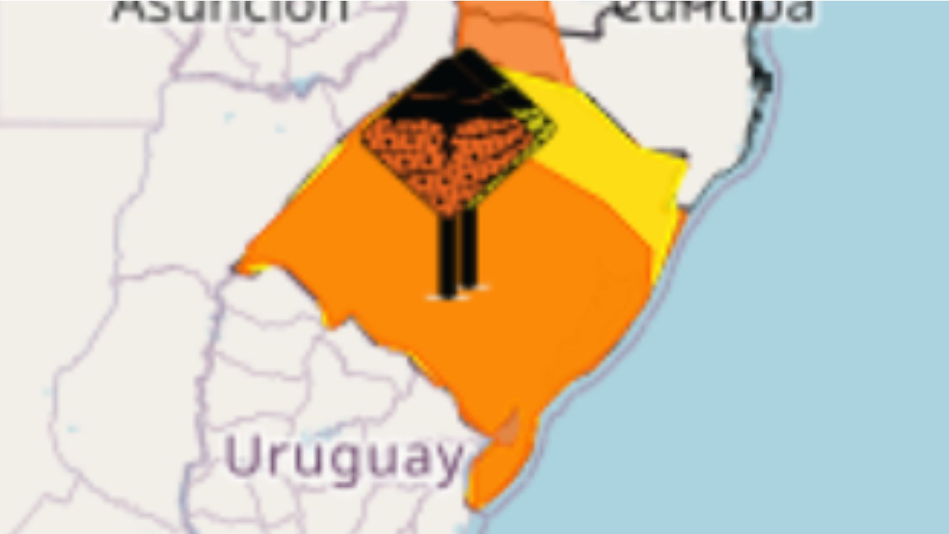 Rio Grande do Sul sob alerta laranja Defesa Civil prevê fortes temporais