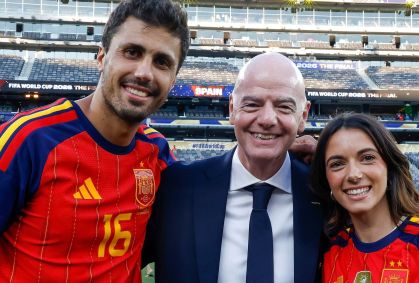 Rodri exalta Aitana Bonmatí após conquistar a Copa: "Imensa admiração"