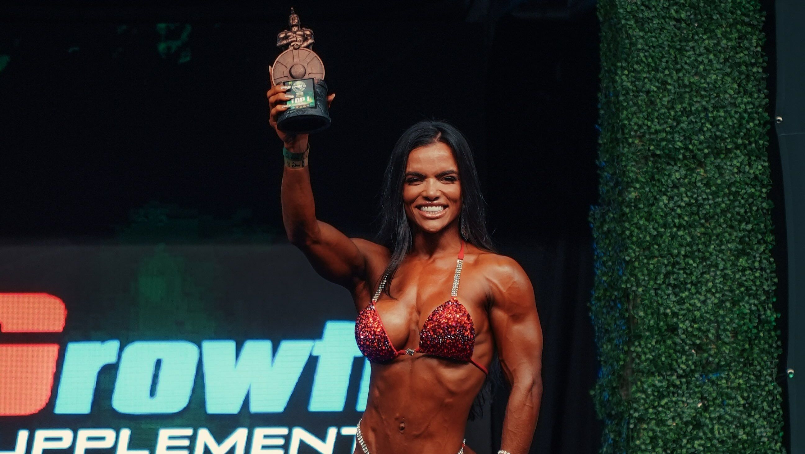 Vit Viana venceu a categoria Novice A da divisão Wellness no Musclecontest Brazil
