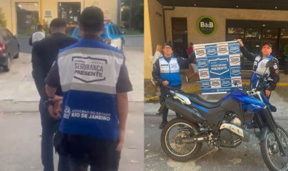 Imagem de destaque do post: Polícia prende motociclista após perseguição em Copacabana