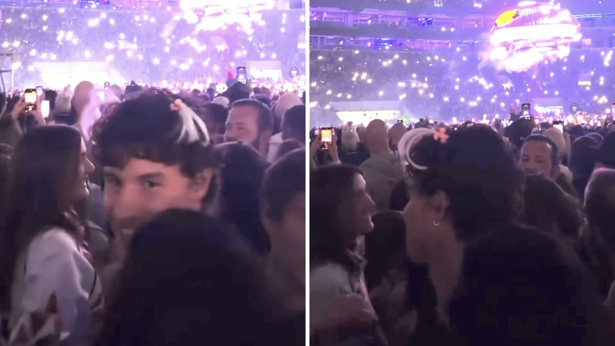 Luciano Szafir posa com filhos em show de Xuxa: “Sensacional”