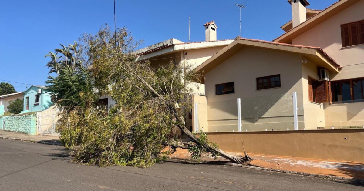 Mais de 20 cidades são atingidas por tempestades no Rio Grande do Sul