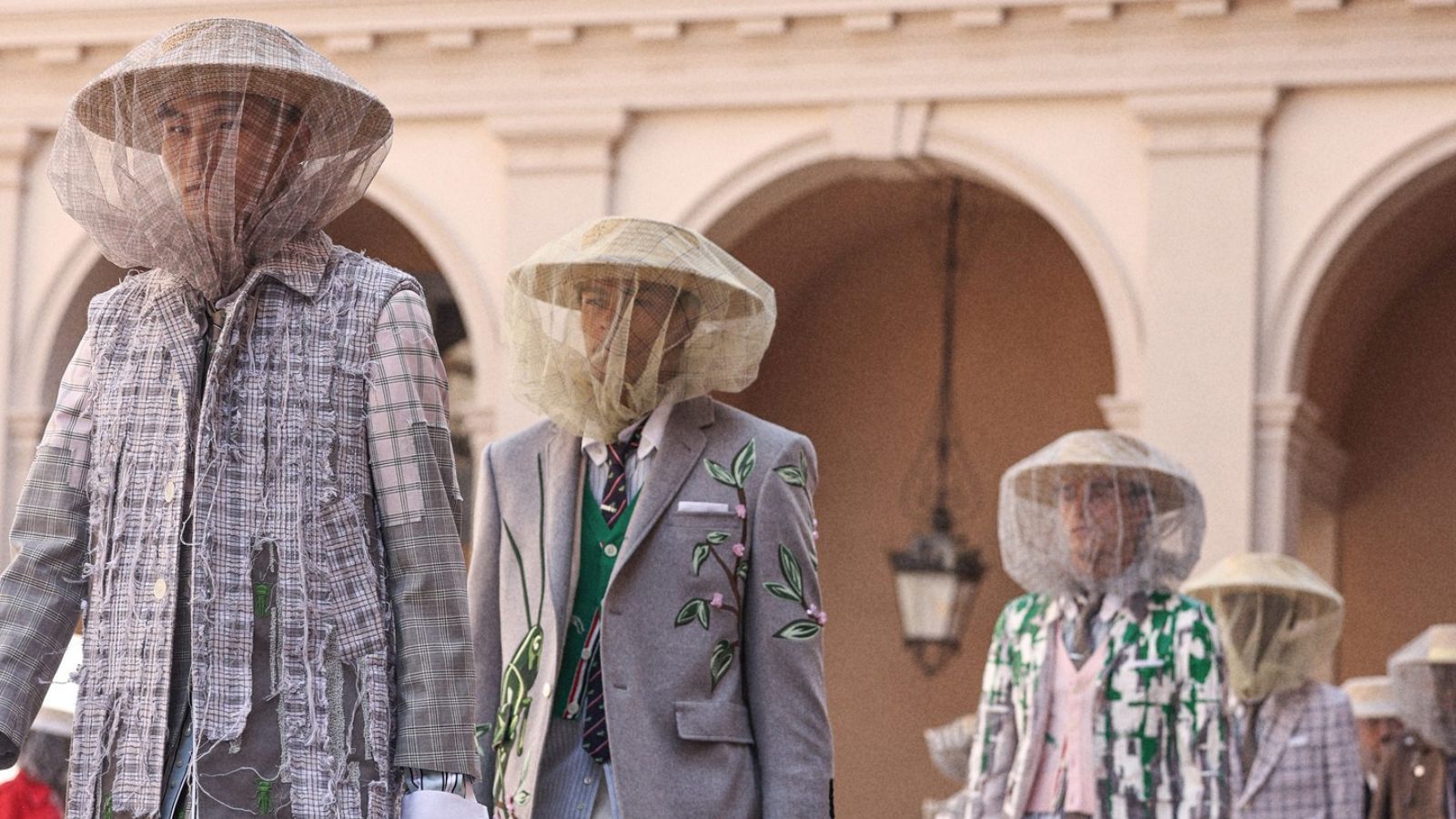 Desfile da THOM BROWNE na Semana de Moda Masculina de Milão