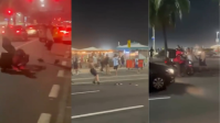 Vídeo: torcedores brigam nas ruas do RJ após final da Copa do Mundo