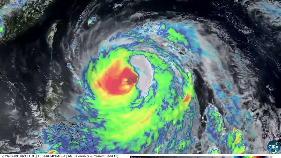 Typhoon Bavi swirls near Taiwan after skirting Philippines