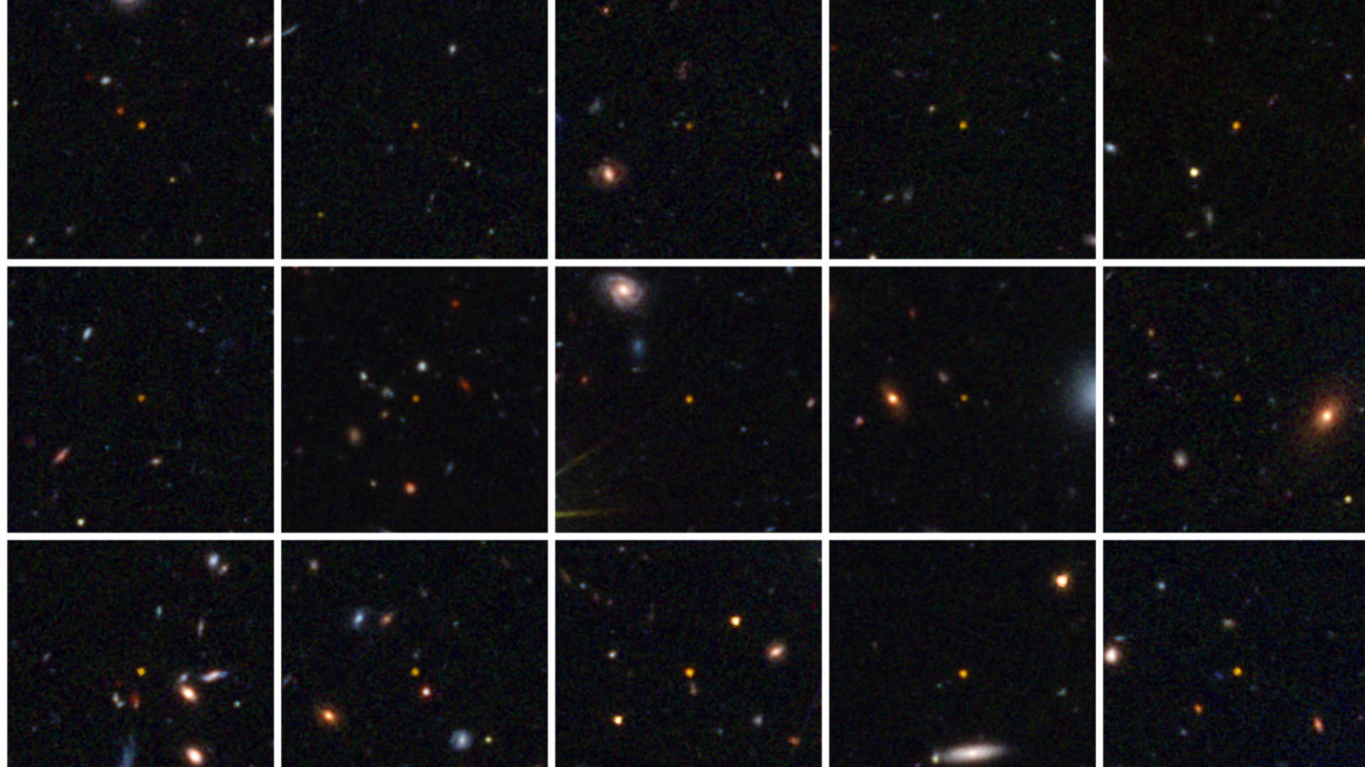 Mapeamento dos quasares encontrados usando o telescópio Euclid • ESA (European Space Agency)