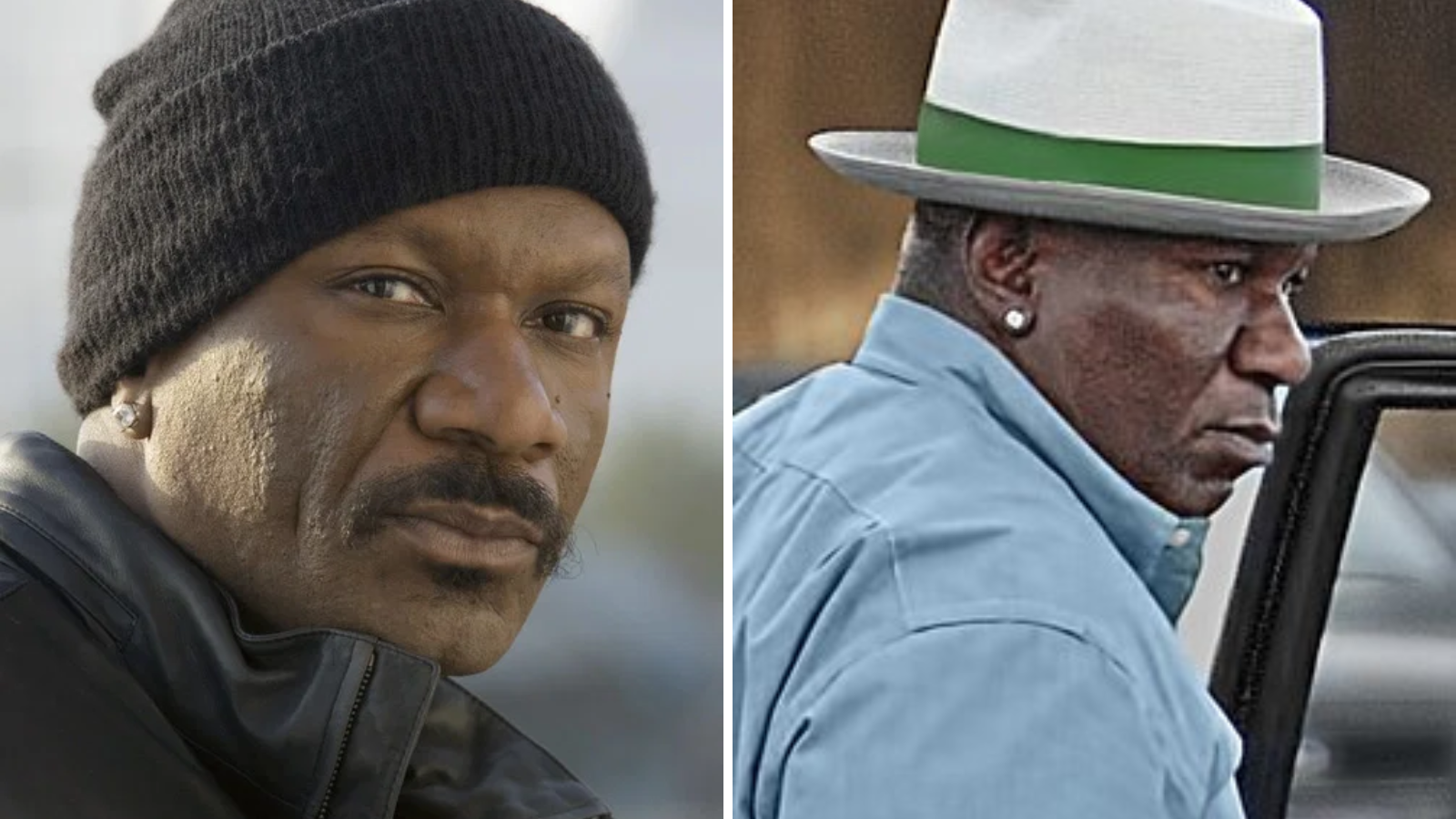 Ving Rhames antes e depois • Divulgação e Reprodução/Instagram Ving Rhames