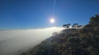 "Caçador de geada" embarca em aventura por paisagens congelantes em SC