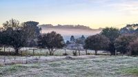 Massa de ar polar traz geada e derruba temperaturas no Sul do Brasil