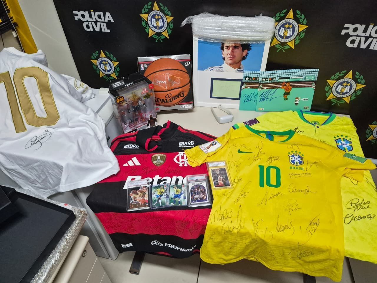 Recupera acervo de memorabilia