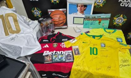 Recupera acervo de memorabilia
