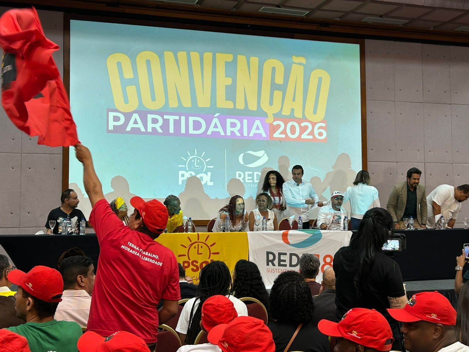 Convenção partidária da Federação PSOL Rede em Salvador (BA) • CNN Brasil