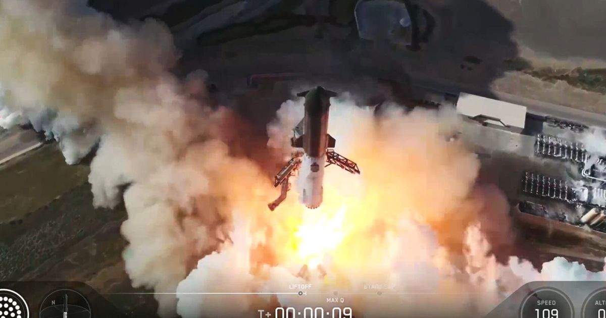 SpaceX realiza lançamento bem-sucedido da starship após contratempos
