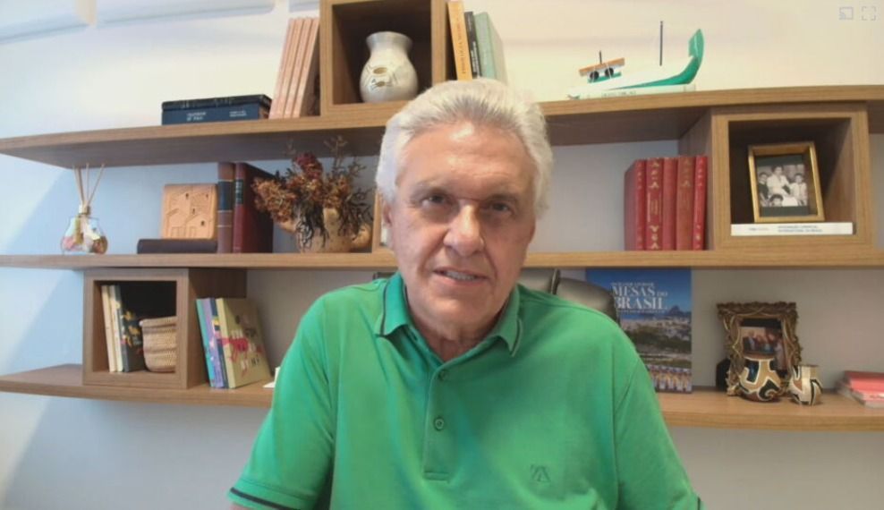 “Não preciso de muleta”, diz Caiado sobre apoio de líderes estrangeiros