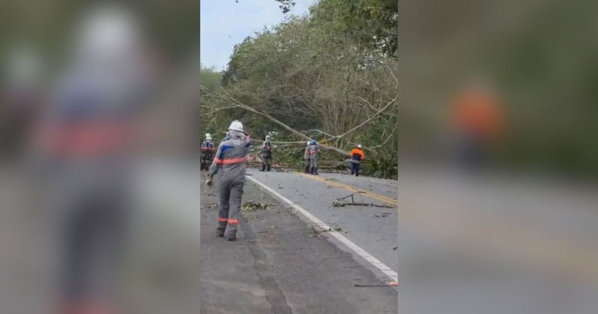 Ventos de mais de 100 km/h provocam caos e pelo menos cinco mortes no Rio