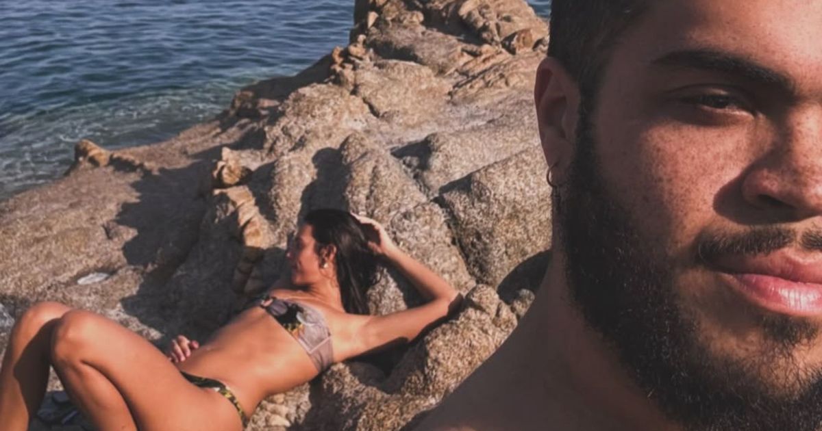 Francisco Gil se derrete pela ex-BBB Alane em viagem: “Te amo”