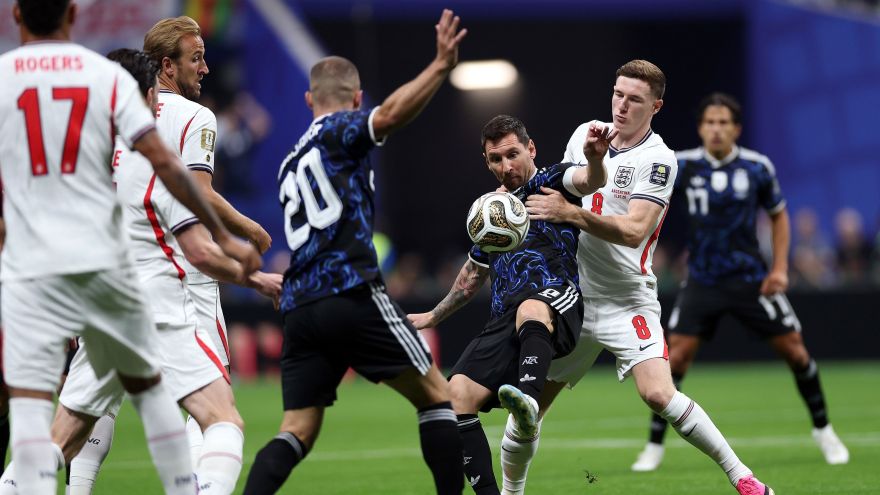 Argentina e Espanha se enfrentam na final da Copa do Mundo; saiba horário 37 argentina inglaterra e1784146048364