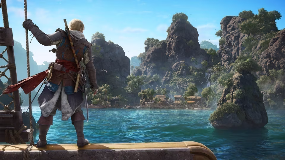 Cena de "Assassin's Creed Black Flag Resynced"