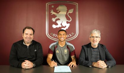 Imagem de destaque do post: Aston Villa anuncia contratação de João Gomes, ex-Flamengo