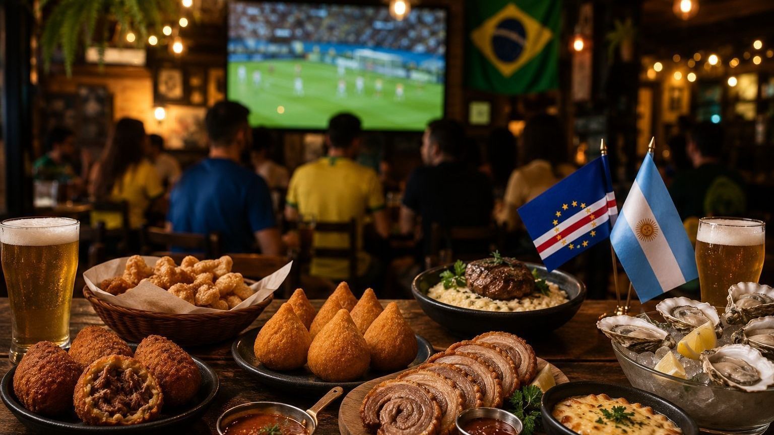 Bar cria ação especial para torcer por Cabo Verde contra Argentina