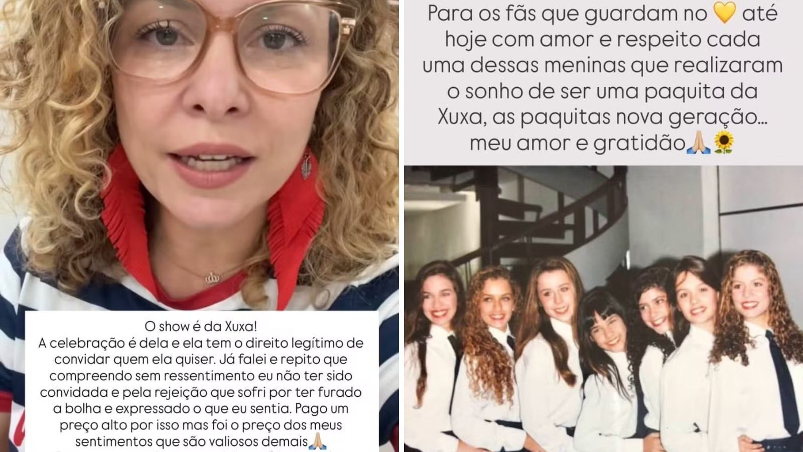 Bárbara Borges fala sobre ausência em turnê de Xuxa • Instagram/Bárbara Borges